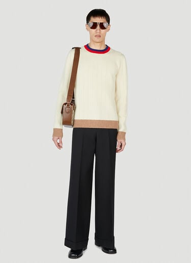 Gucci Crewneck Sweater Cream guc0152031