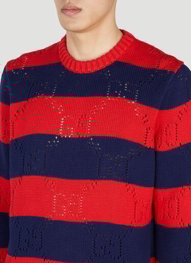 Striped Sweater Gucci Striped Sweater Red guc0152046