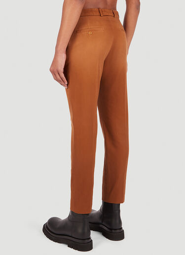 Regular Fit Pants Gucci Regular Fit Pants Brown guc0152061