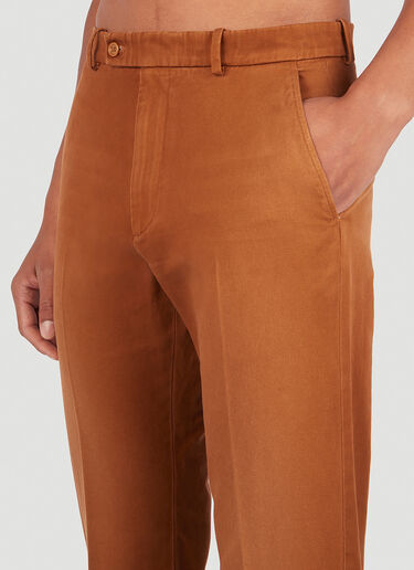 Regular Fit Pants Gucci Regular Fit Pants Brown guc0152061