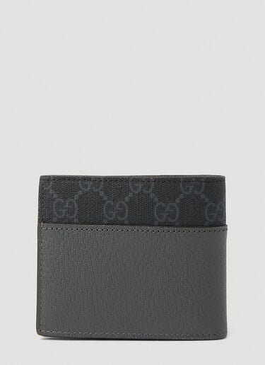 로고 컷아웃 바이폴드 지갑 Gucci 로고 컷아웃 바이폴드 지갑 다크 그레이 guc0152140