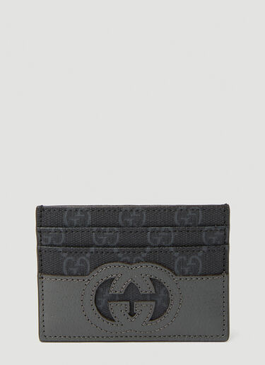 로고 컷아웃 카드홀더 Gucci 로고 컷아웃 카드홀더 다크 그레이 guc0152153