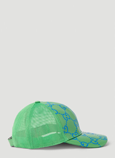 GG Embossed Baseball Cap Gucci GG Embossed Baseball Cap Green guc0152188