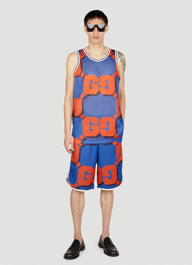 GG Shorts Gucci GG Shorts Blue guc0152291