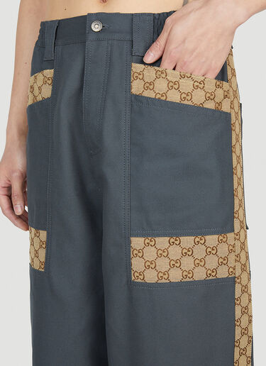 Gucci GG 인서트 팬츠 네이비 guc0152295