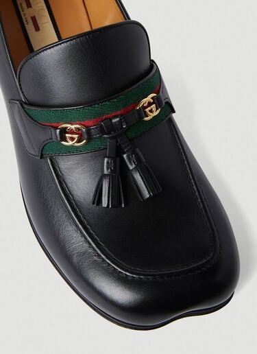 Tassel Loafers Gucci Tassel Loafers Black guc0152309