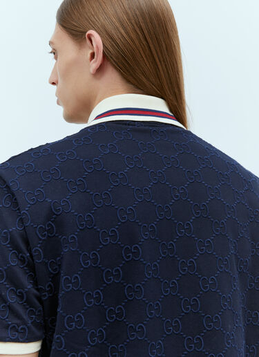GG 刺绣 Polo 衫 Gucci GG 刺绣 Polo 衫 黑色 guc0155010