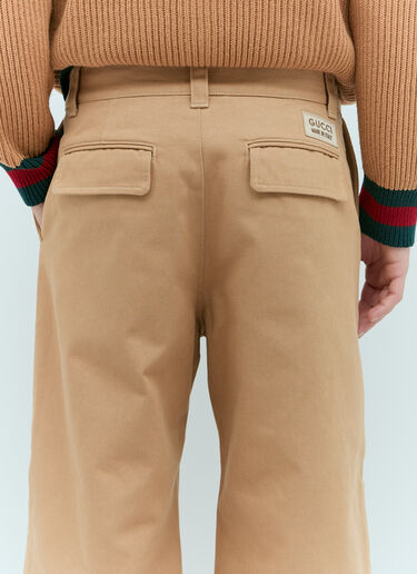 GG ニーパネル パンツ Gucci GG ニーパネル パンツ ベージュ guc0155014