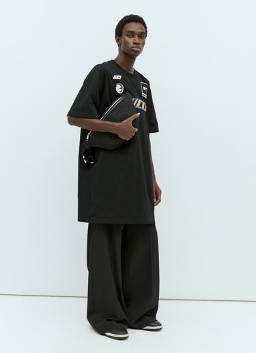ロゴエンブレムTシャツ Gucci ロゴエンブレムTシャツ ブラック guc0155059