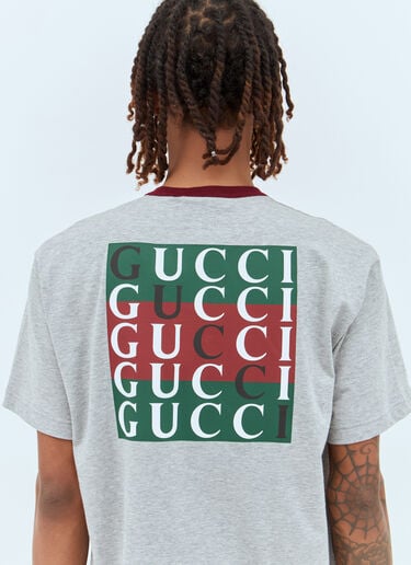 Interlocking G T-Shirt Gucci Interlocking G T-Shirt Grey guc0157037