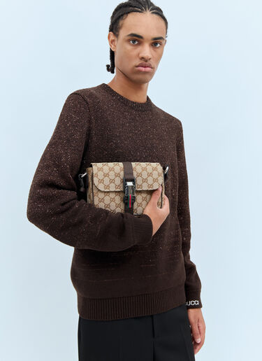 Gucci 迷你 GG 斜挎包 米色 guc0158021