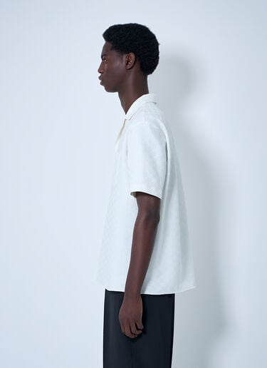 Gucci Linen-Blend Shirt White guc0159049