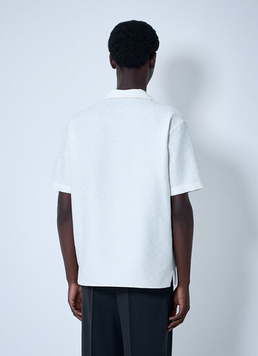 Linen-Blend Shirt Gucci Linen-Blend Shirt White guc0159049