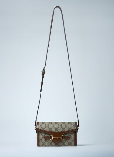 Small Horsebit 1955 Crossbody Bag Gucci Small Horsebit 1955 Crossbody Bag Light Brown guc0159113