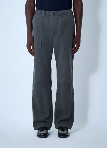 Faded Canvas Pants Gucci Faded Canvas Pants Black guc0161003