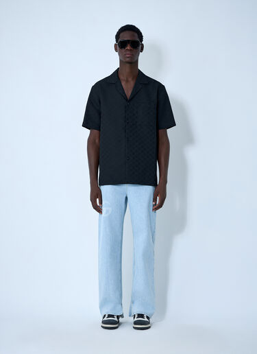 GG Canvas Shirt Gucci GG Canvas Shirt Black guc0161008