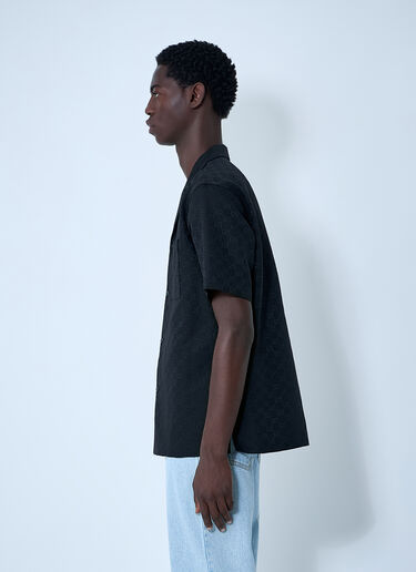 GG Canvas Shirt Gucci GG Canvas Shirt Black guc0161008