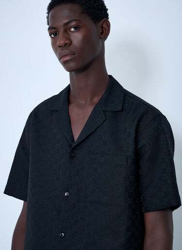 GG Canvas Shirt Gucci GG Canvas Shirt Black guc0161008