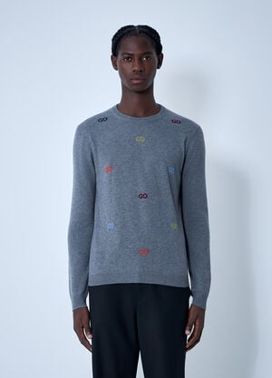 Gucci Cashmere Sweater Grey guc0161013