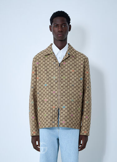 GG Canvas Jacket Gucci GG Canvas Jacket Camel guc0161016