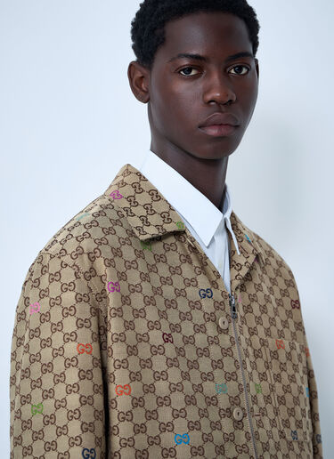 Gucci GG Canvas Jacket Camel guc0161016