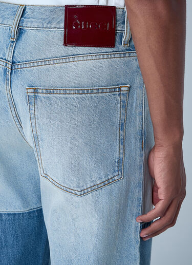 Contrast Panel Jeans Gucci Contrast Panel Jeans Blue guc0161027