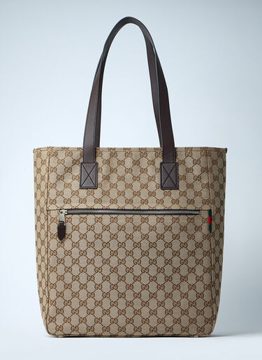 Medium GG Canvas Tote Bag Gucci Medium GG Canvas Tote Bag Beige guc0161061