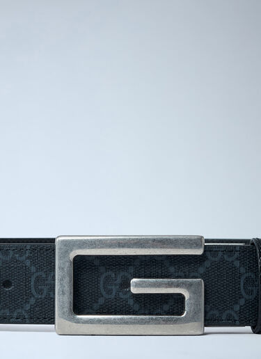 Interlocking G Leather Belt Gucci Interlocking G Leather Belt Black guc0161076