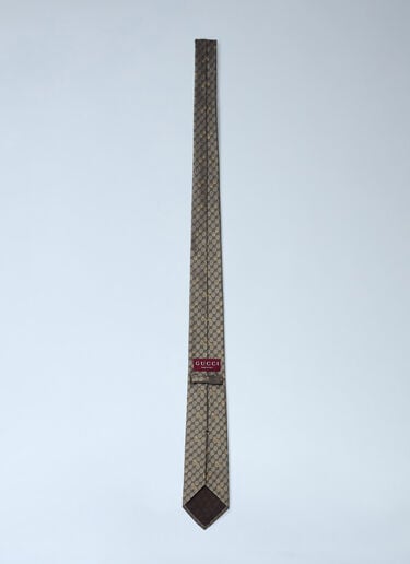 Gucci GG Silk Tie Beige guc0161088