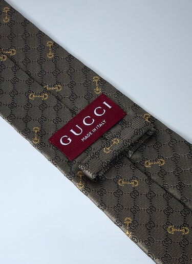 Gucci GG Silk Tie Beige guc0161088