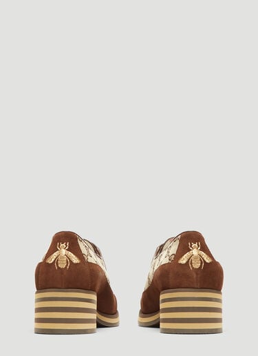 Gucci Canvas GG Heeled Pump Brown guc0232084