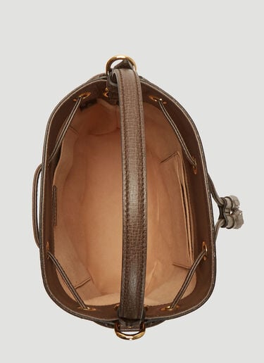 Gucci Ophidia GG 버킷 숄더백 Brown guc0235009