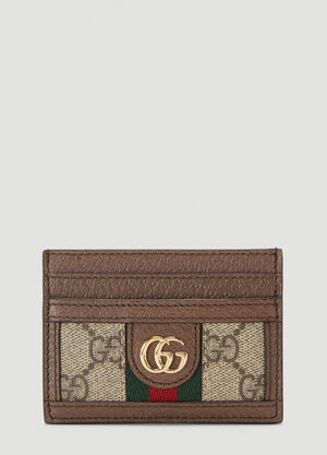 Gucci Ophidia Cardholder Brown guc0239105