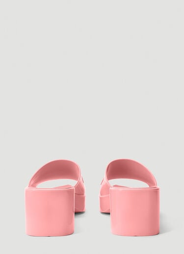 Gucci 橡胶穆勒鞋 粉 guc0241082