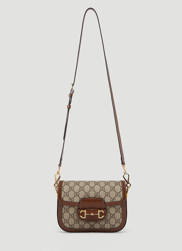 Horsebit 1955 Shoulder Bag Gucci Horsebit 1955 Shoulder Bag Brown guc0245116