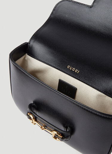 Horsebit 1955 Shoulder Bag Gucci Horsebit 1955 Shoulder Bag Black guc0245127