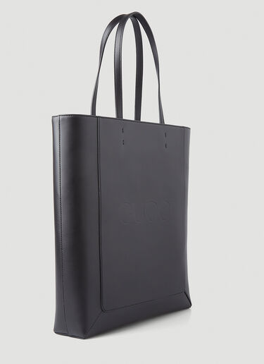 Gucci 로고 엠보싱 토트 백 블랙 guc0247228