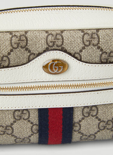 Ophidia Supreme Web Mini Shoulder Bag Gucci Ophidia Supreme Web Mini Shoulder Bag White guc0247336
