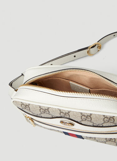 Ophidia Supreme Web Mini Shoulder Bag Gucci Ophidia Supreme Web Mini Shoulder Bag White guc0247336