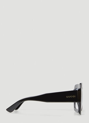 Oversized Square Frame Sunglasses Gucci Oversized Square Frame Sunglasses Brown guc0247364