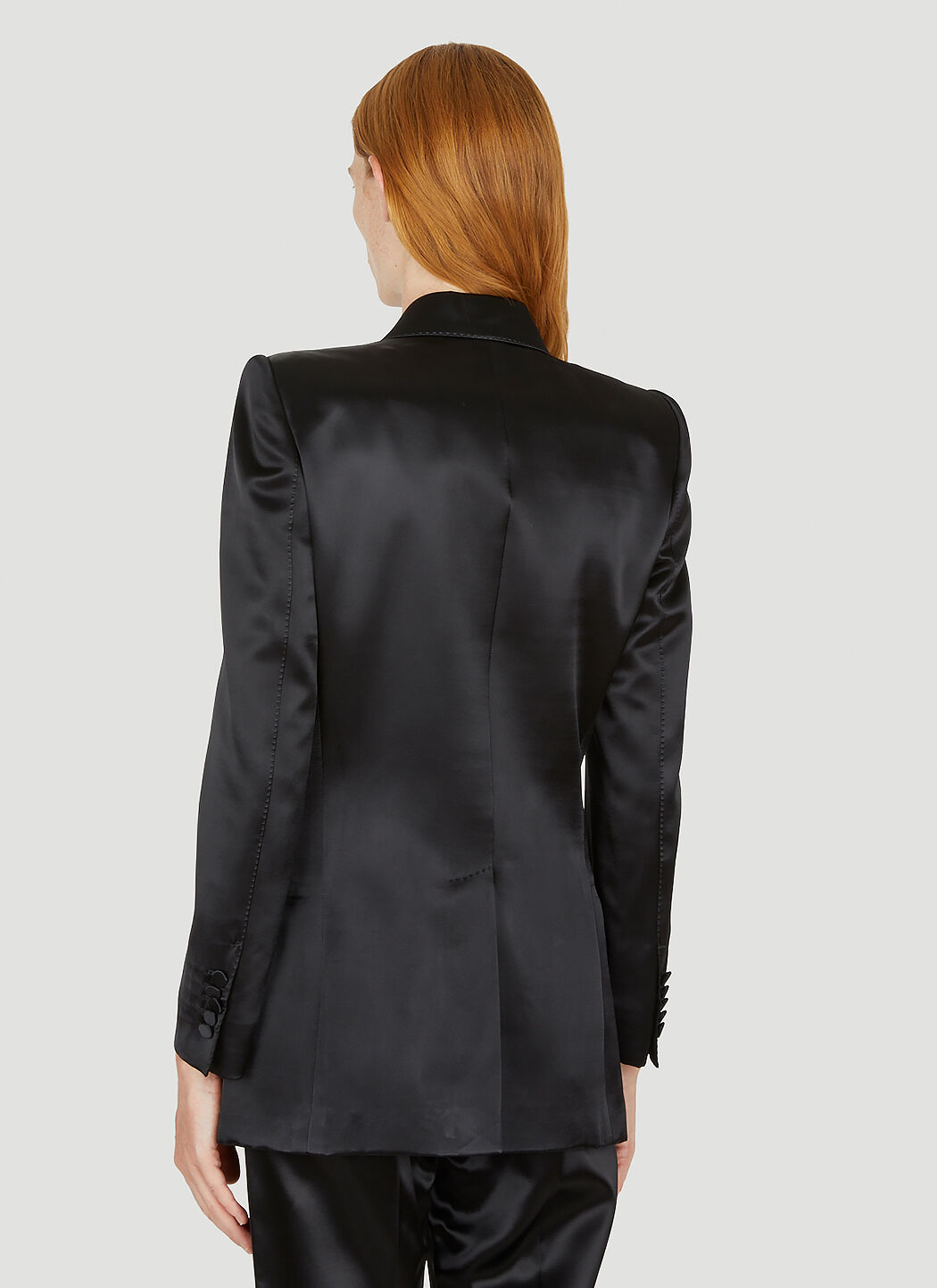 Gucci Double Breasted Blazer in Black | LN-CC