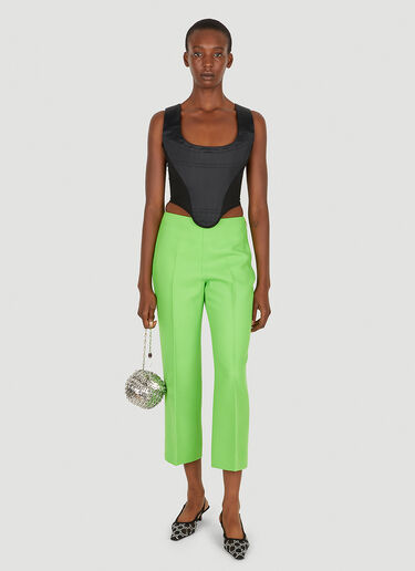 Pressed Pleat Pants Gucci Pressed Pleat Pants Green guc0250045
