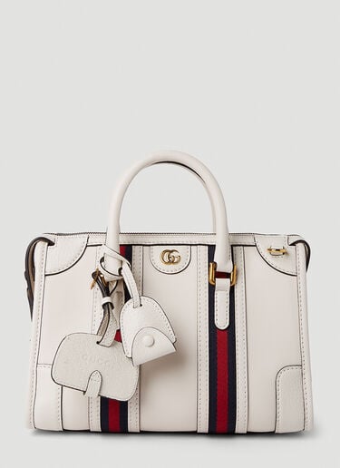 Double G Top Handle Handbag Gucci Double G Top Handle Handbag White guc0251010