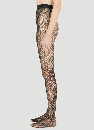 Butterfly Motif Tights Gucci Butterfly Motif Tights Black guc0251015