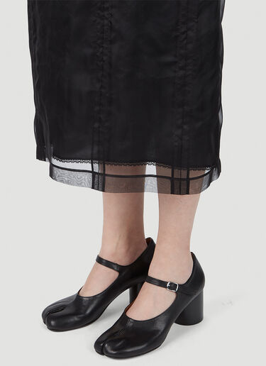 Organza Midi Skirt Gucci Organza Midi Skirt Black guc0251024