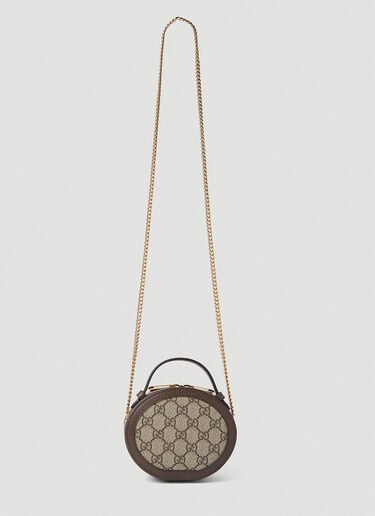 Gucci Round Mini Shoulder Bag Brown guc0251126