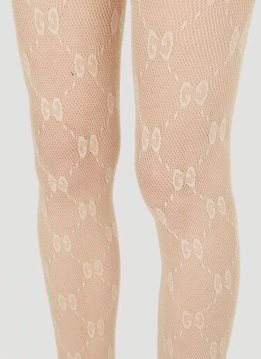 Gucci GG Monogram Tights Beige guc0251150