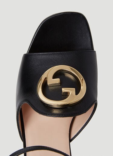 Blondie High Heel Sandals Gucci Blondie High Heel Sandals Black guc0251158