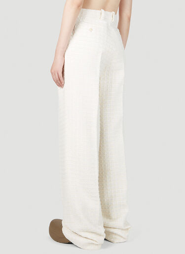 Tweed Pants Gucci Tweed Pants Cream guc0251183