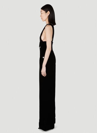 Gucci Wide Strap Jumpsuit Black guc0251193